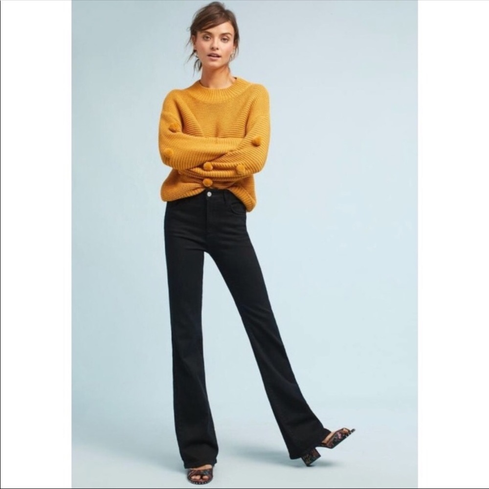 New with tags Anthropologie high rise black jeans